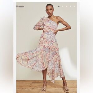 Veronica Beard Kimber Silk Paisley Dress Sz 2